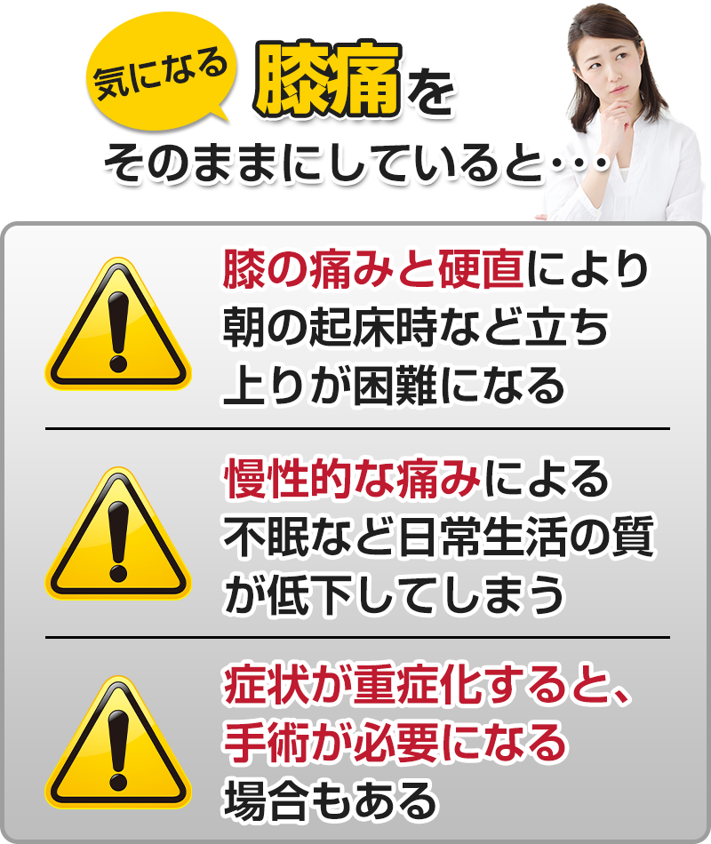 そのままにしていると